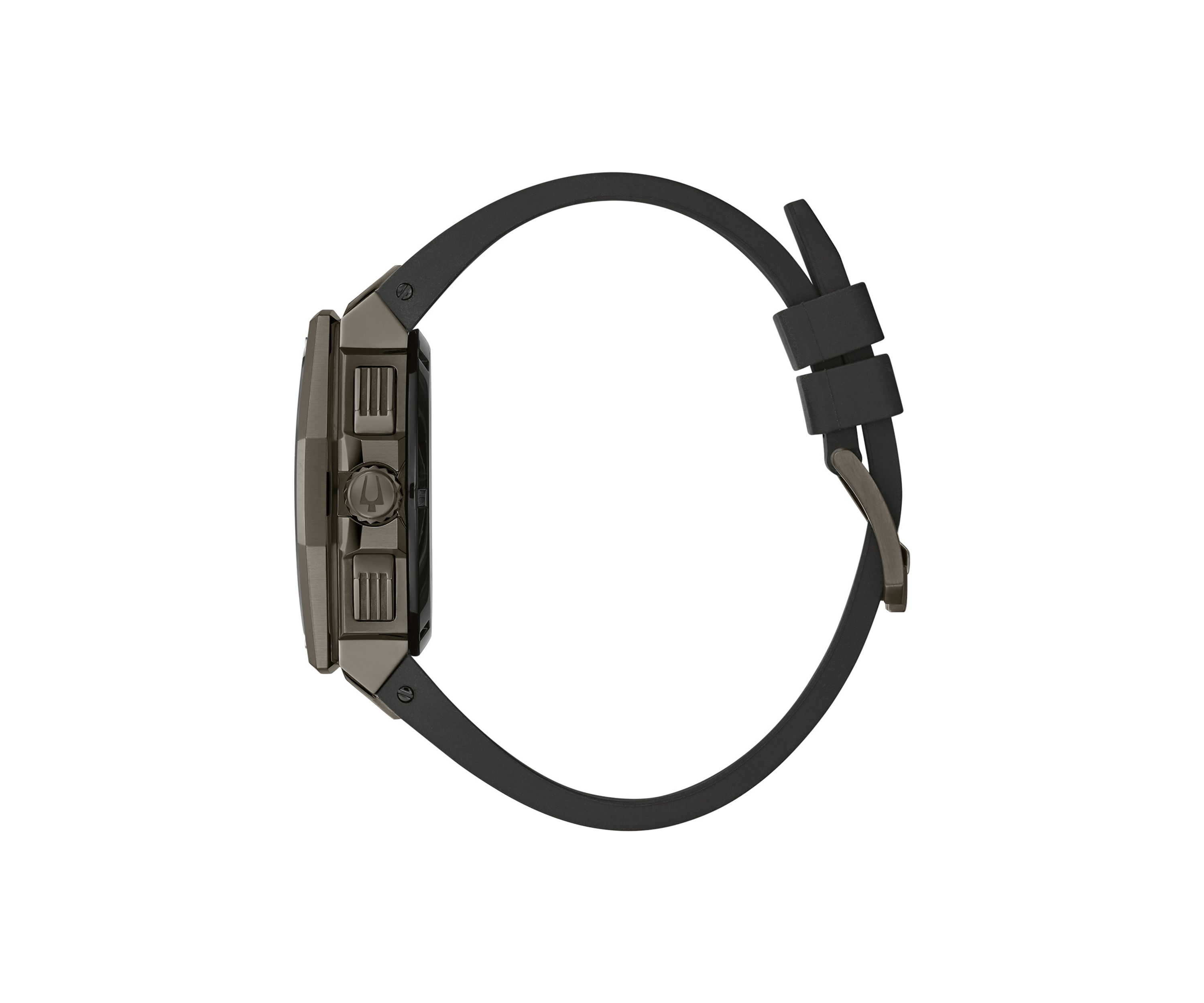 Black Stainless Steel Precisionist Bracelet Watch 
