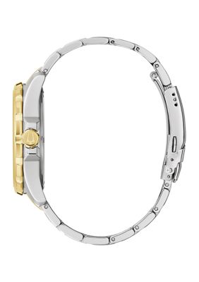 Men's Marine Star Two-Tone Stainless Steel Bracelet Watch