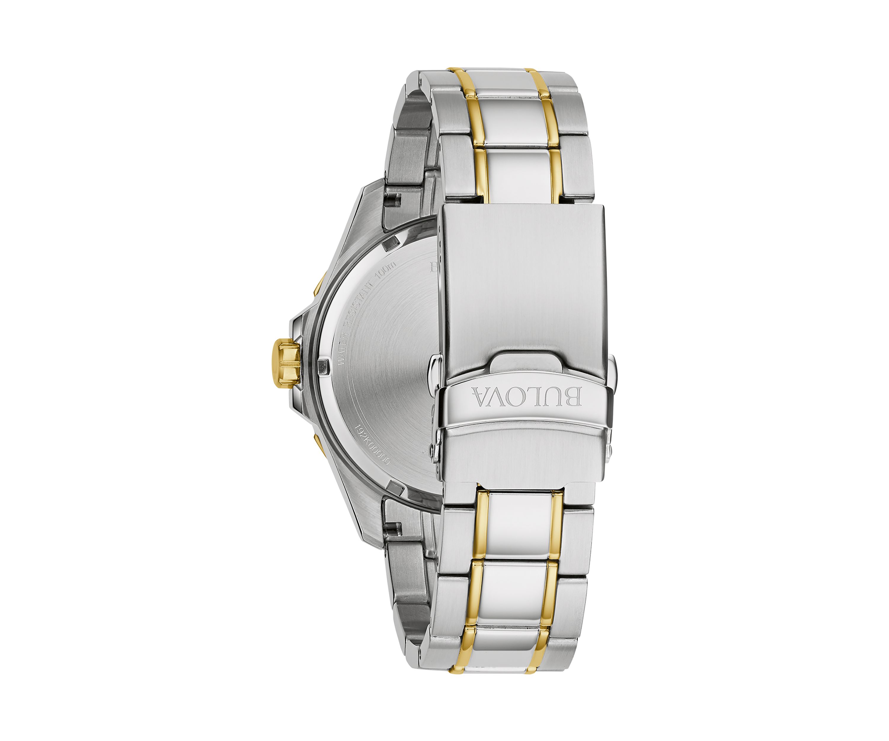 Mens Marine Star Two-Tone Stainless Steel Bracelet Watch