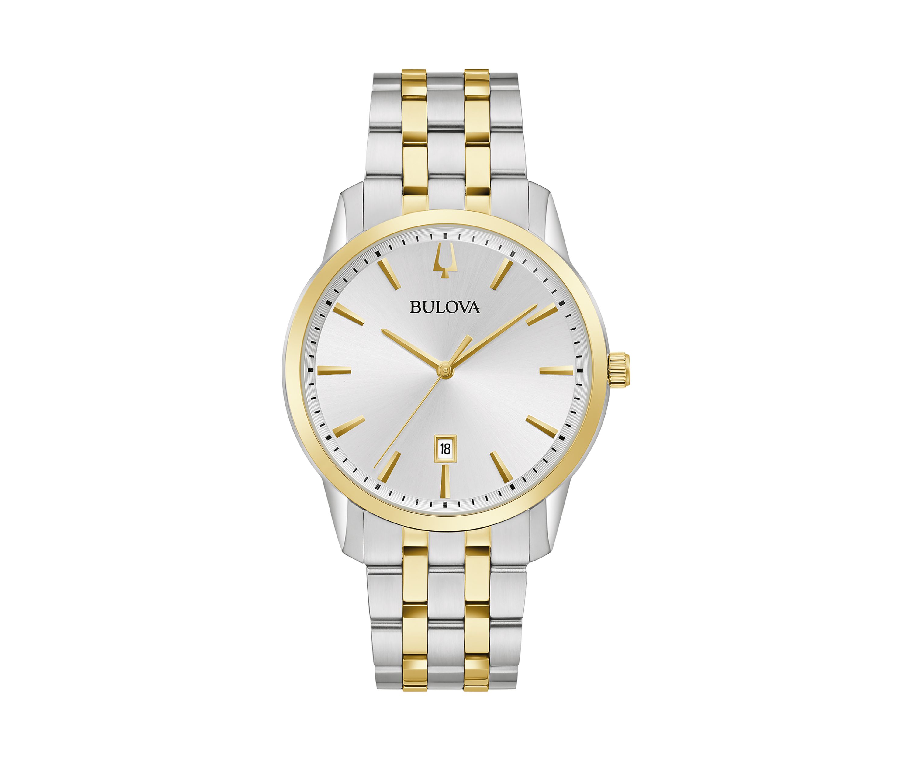 Mens Classic Sutton Two-Tone Stainless Steel Bracelet Watch
