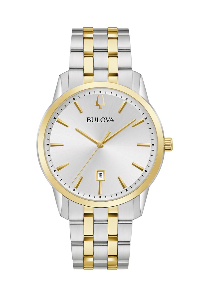 Mens Classic Sutton Two-Tone Stainless Steel Bracelet Watch