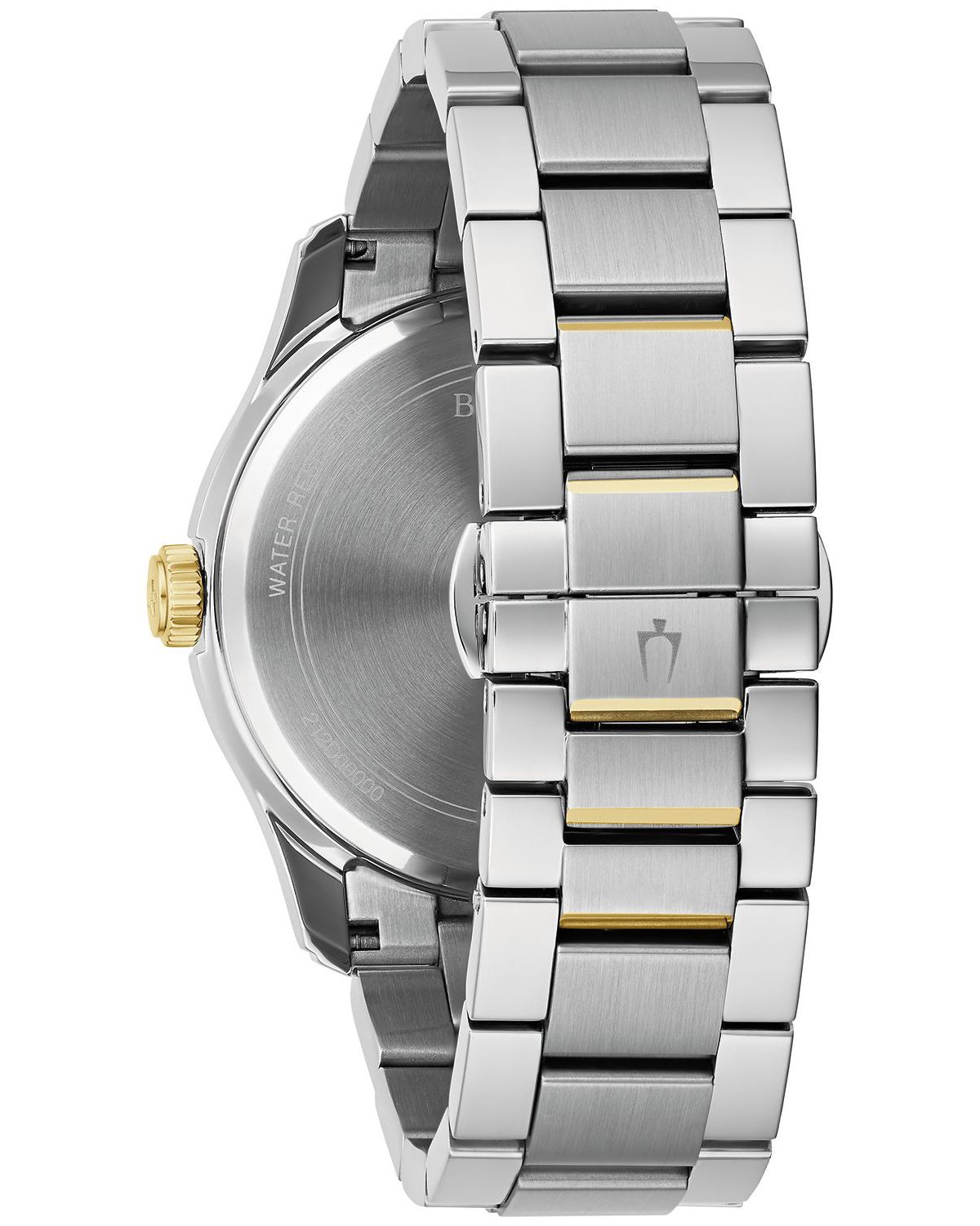 Mens Classic Wilton Silver-Tone Stainless Steel Bracelet Watch, 41mm