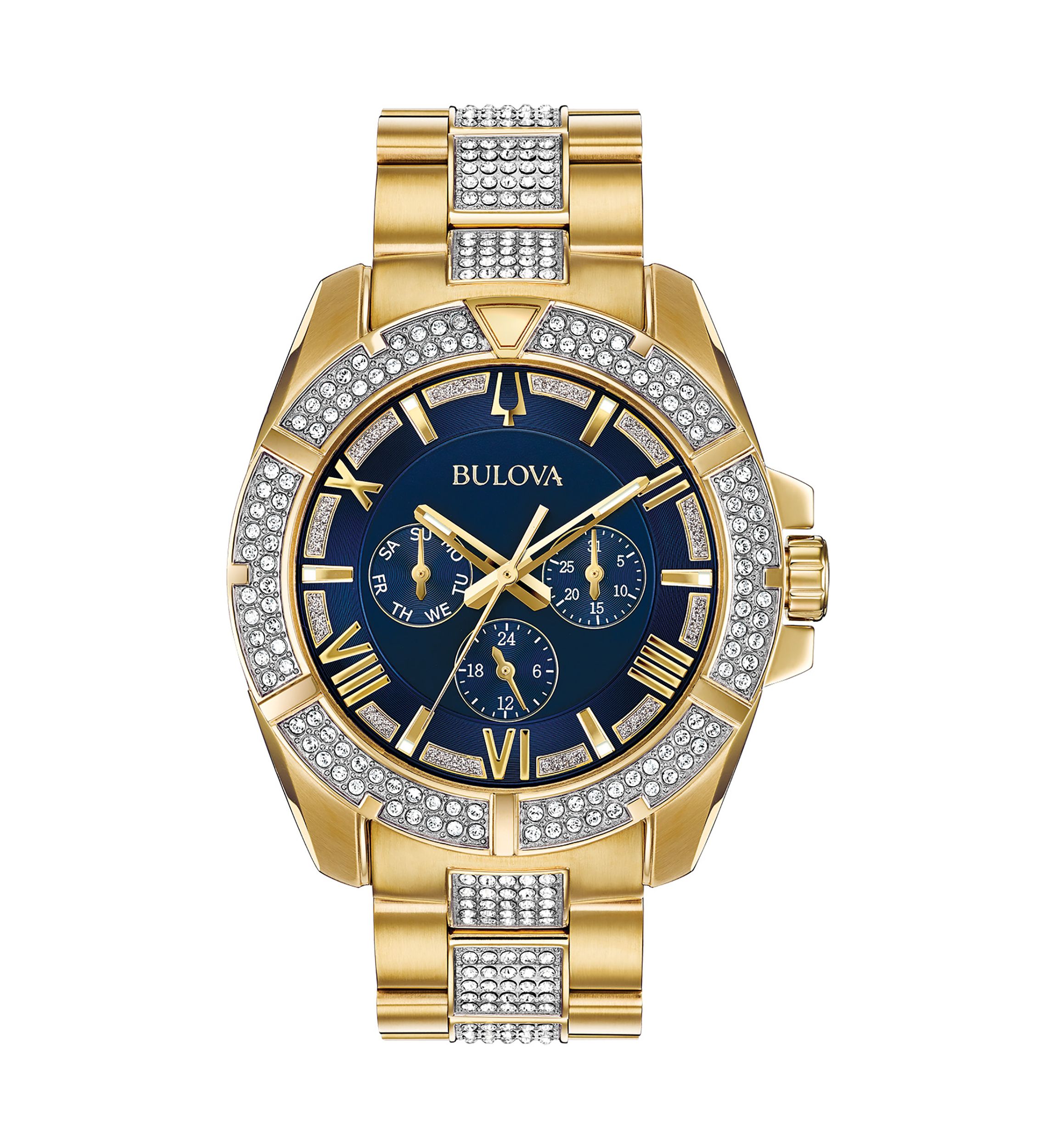 Mens Octava Stainless Steel Bracelet Watch 