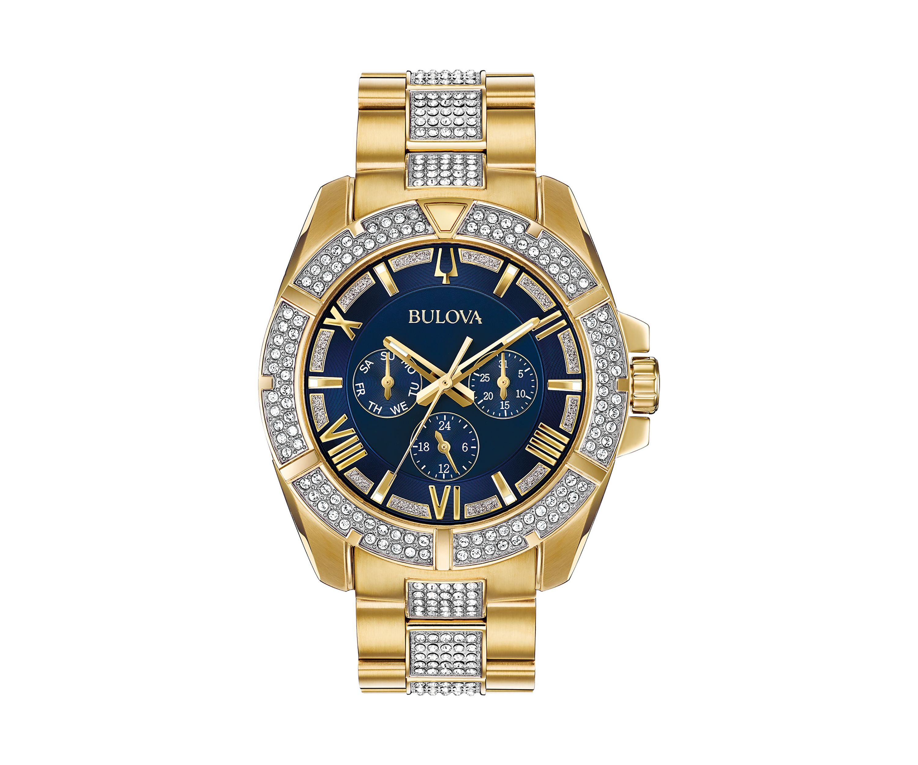 Mens Octava Stainless Steel Bracelet Watch 