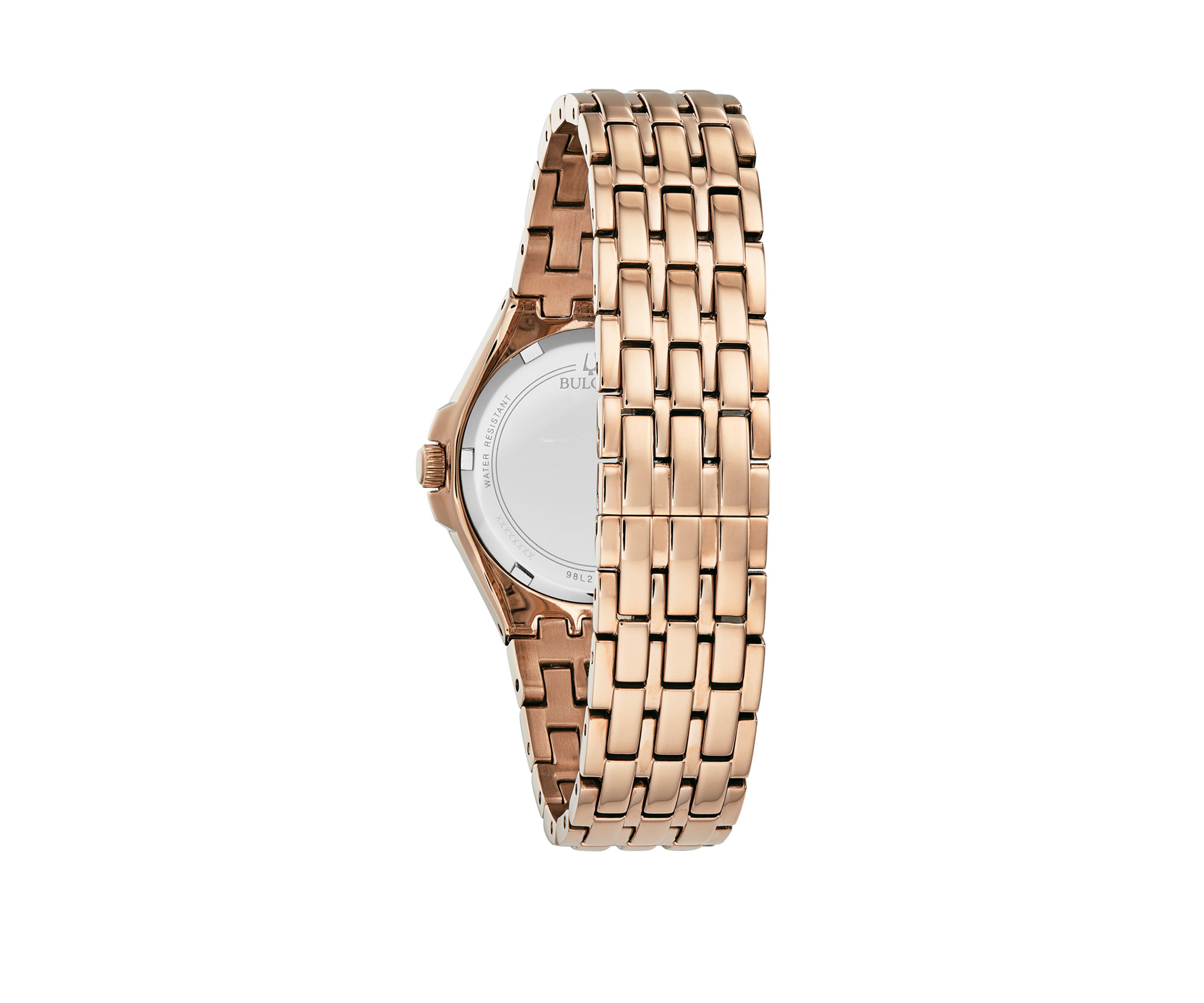 Womens Phantom Baguette Rose Gold Watch