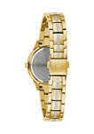 	  Stainless Steel Swarovski® Dial Bracelet Watch 