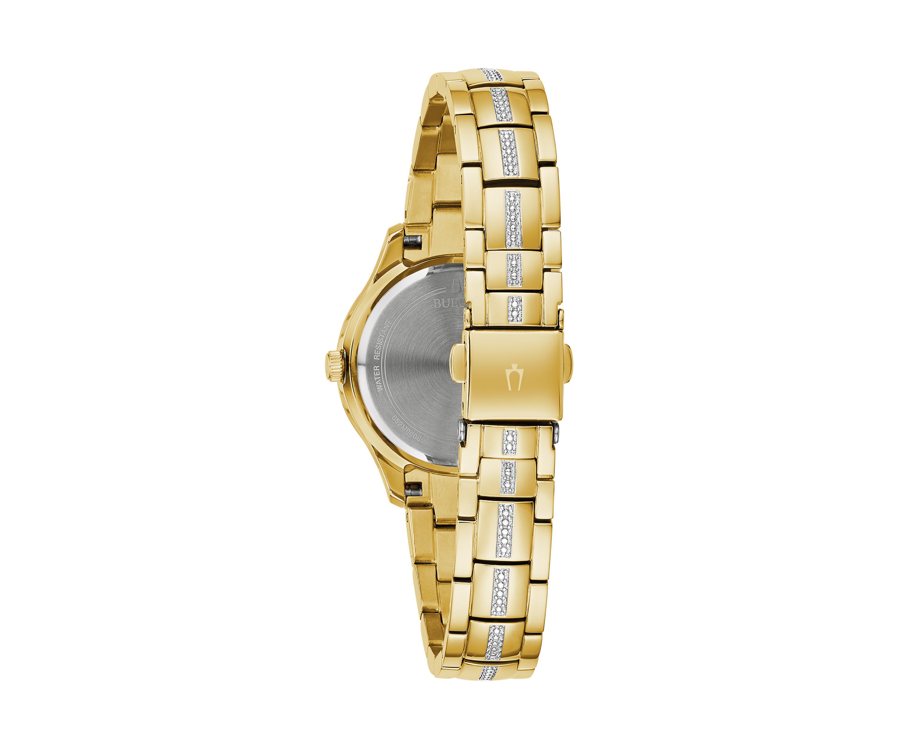 	  Stainless Steel Swarovski® Dial Bracelet Watch 