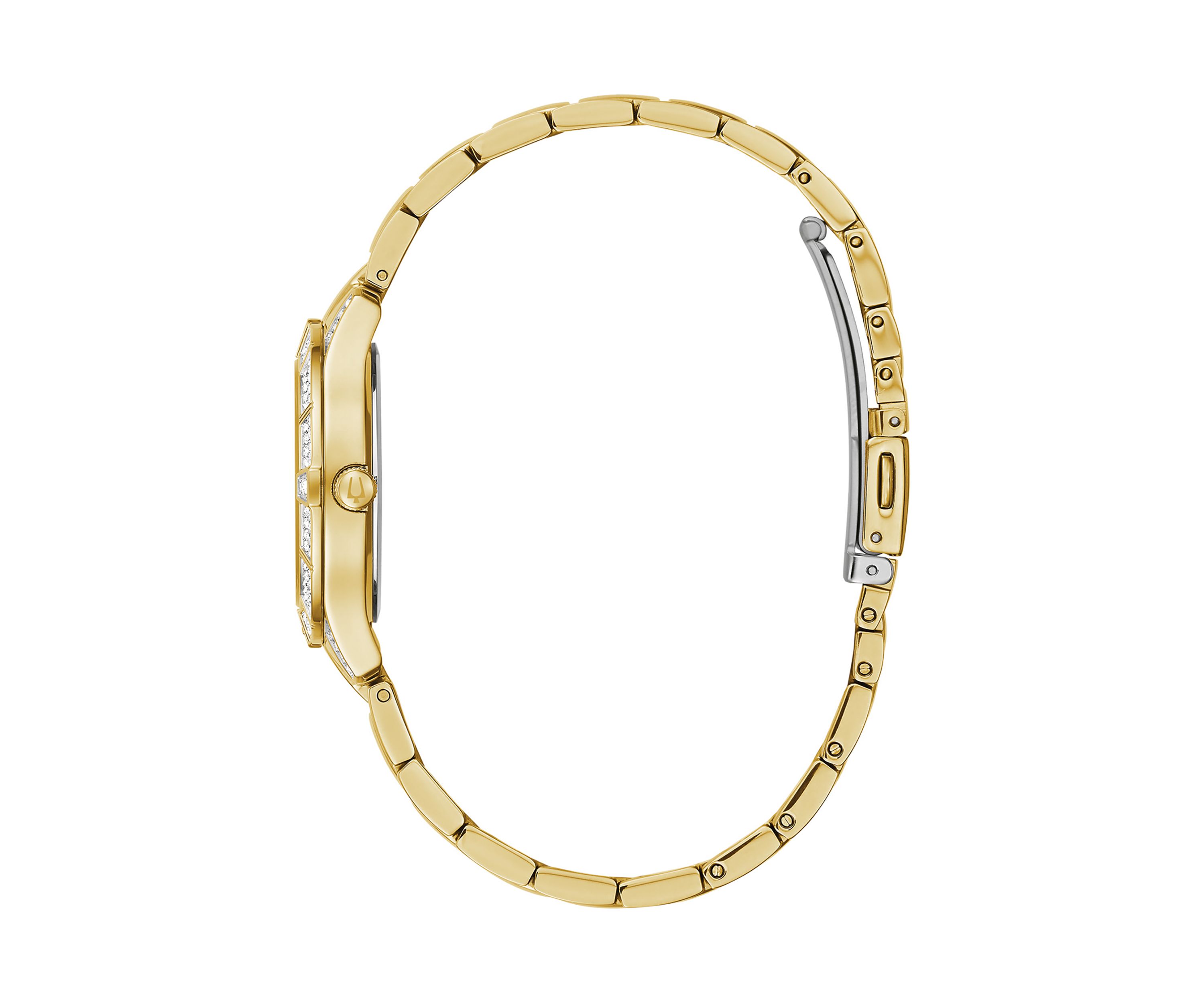 	  Stainless Steel Swarovski® Dial Bracelet Watch 