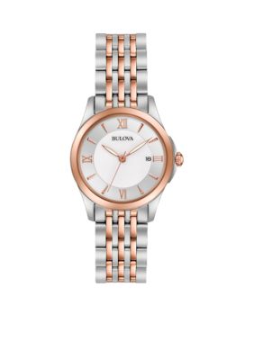 Bulova Women's Classic Two-Tone Watch