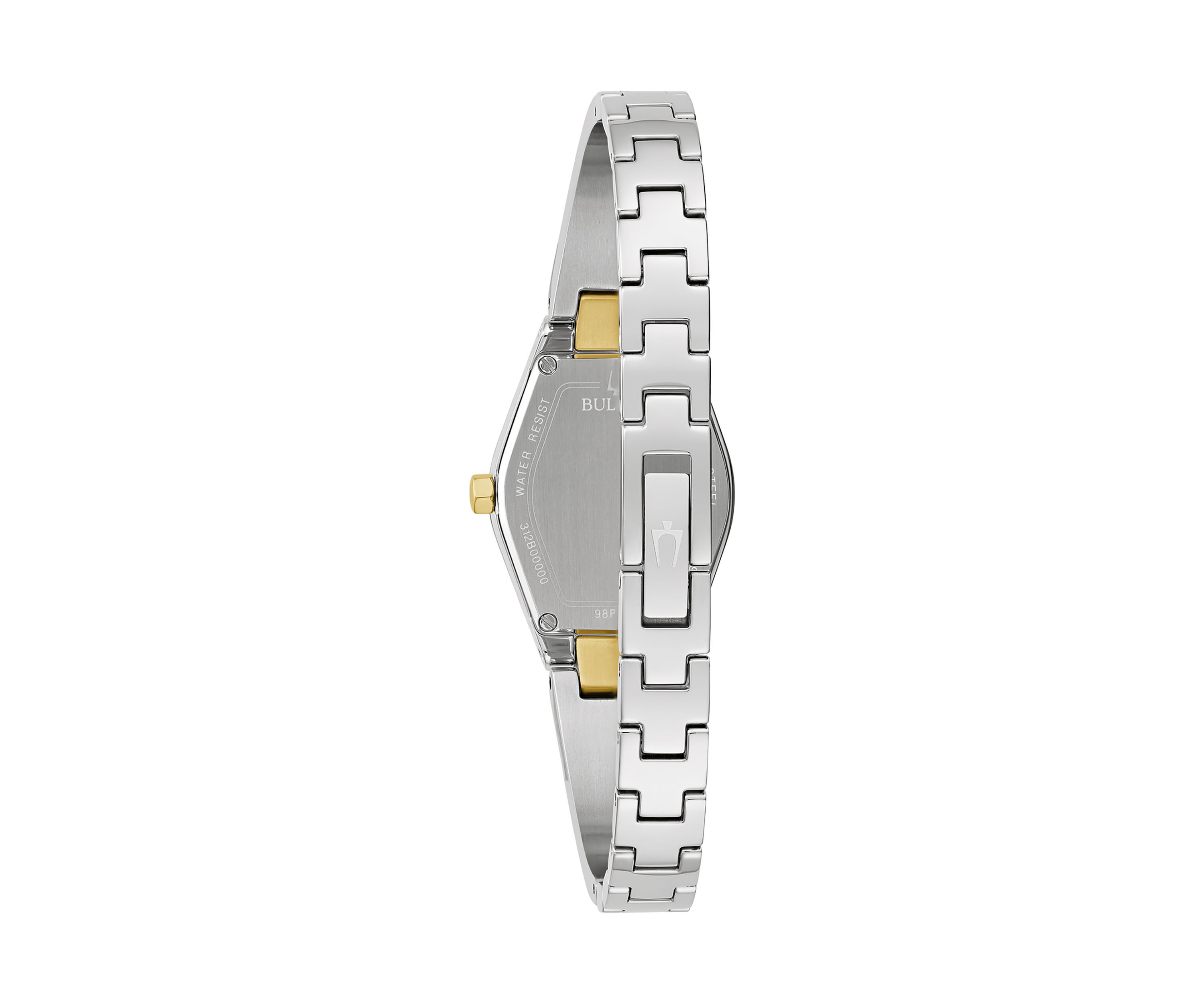 Womens Modern Gemini Two Tone Stainless Steel Bangle Watch - 22.5 Millimeter