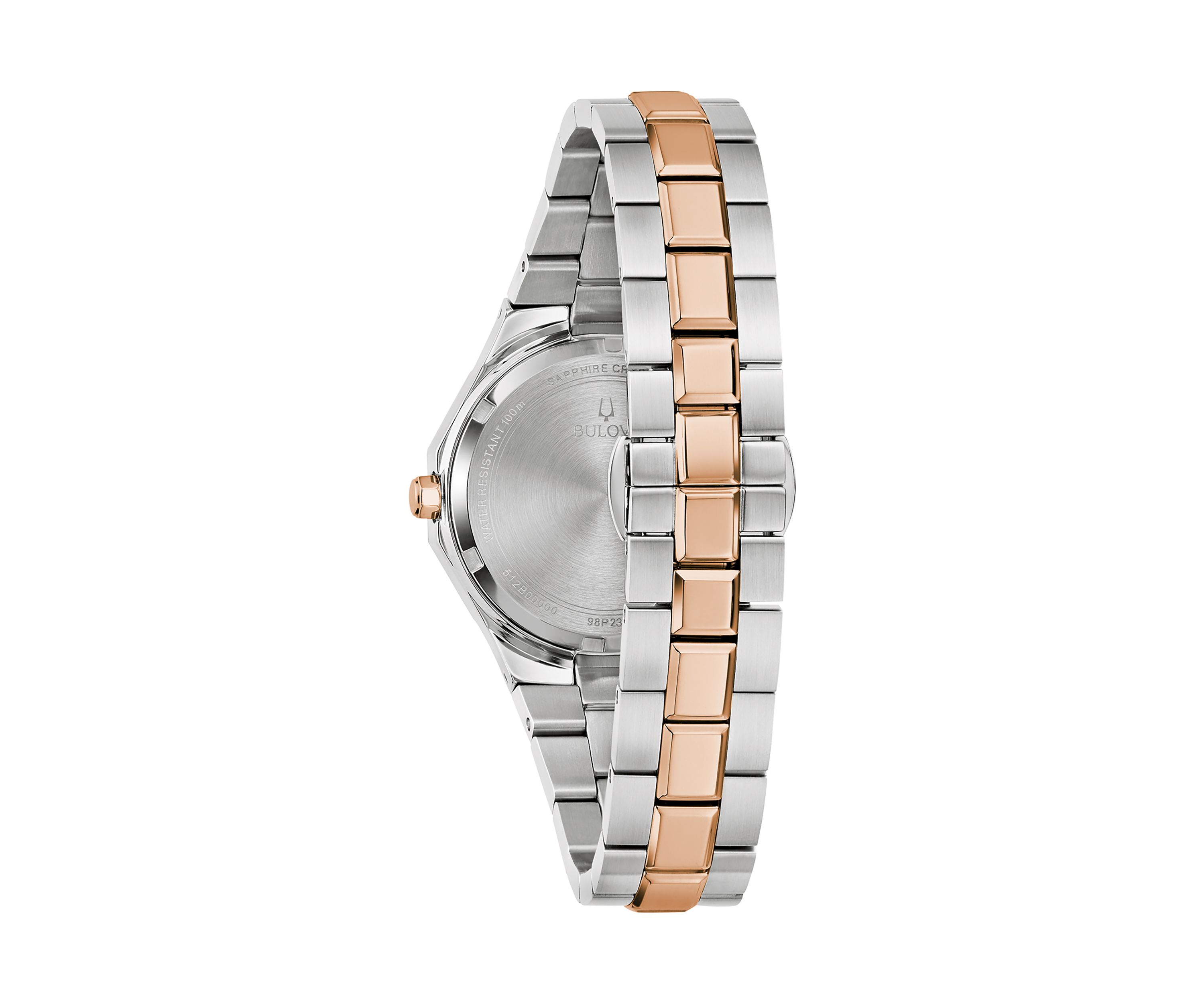 Bulova Ladies Classic Prestige Two-Tone Bracelet Watch, 32 Millimeter 