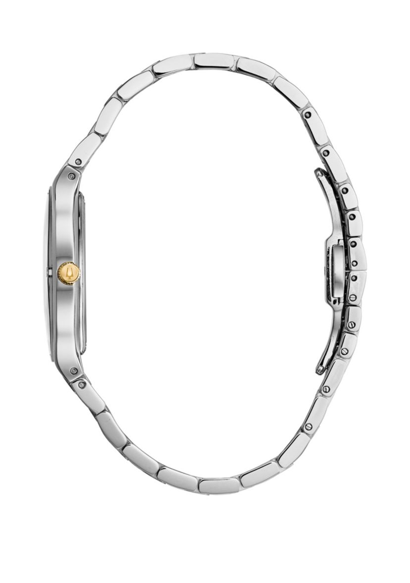 2 Tone Stainless Steel Millenia Bracelet Watch