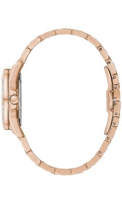 Bulova Women's Marine Star Diamond Rose Gold-tone Stainess Steel Bracelet Watch, 32mm