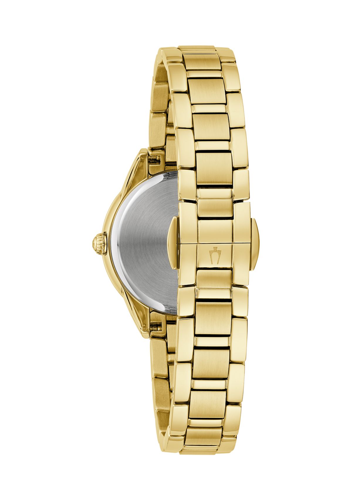 Womens 28 Millimeter Classic Sutton Gold-Tone Bracelet Watch 