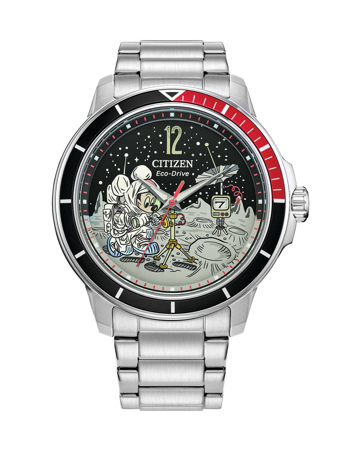 Mens Mickey Mouse & Friends Mickey Mouse Bracelet 42mm