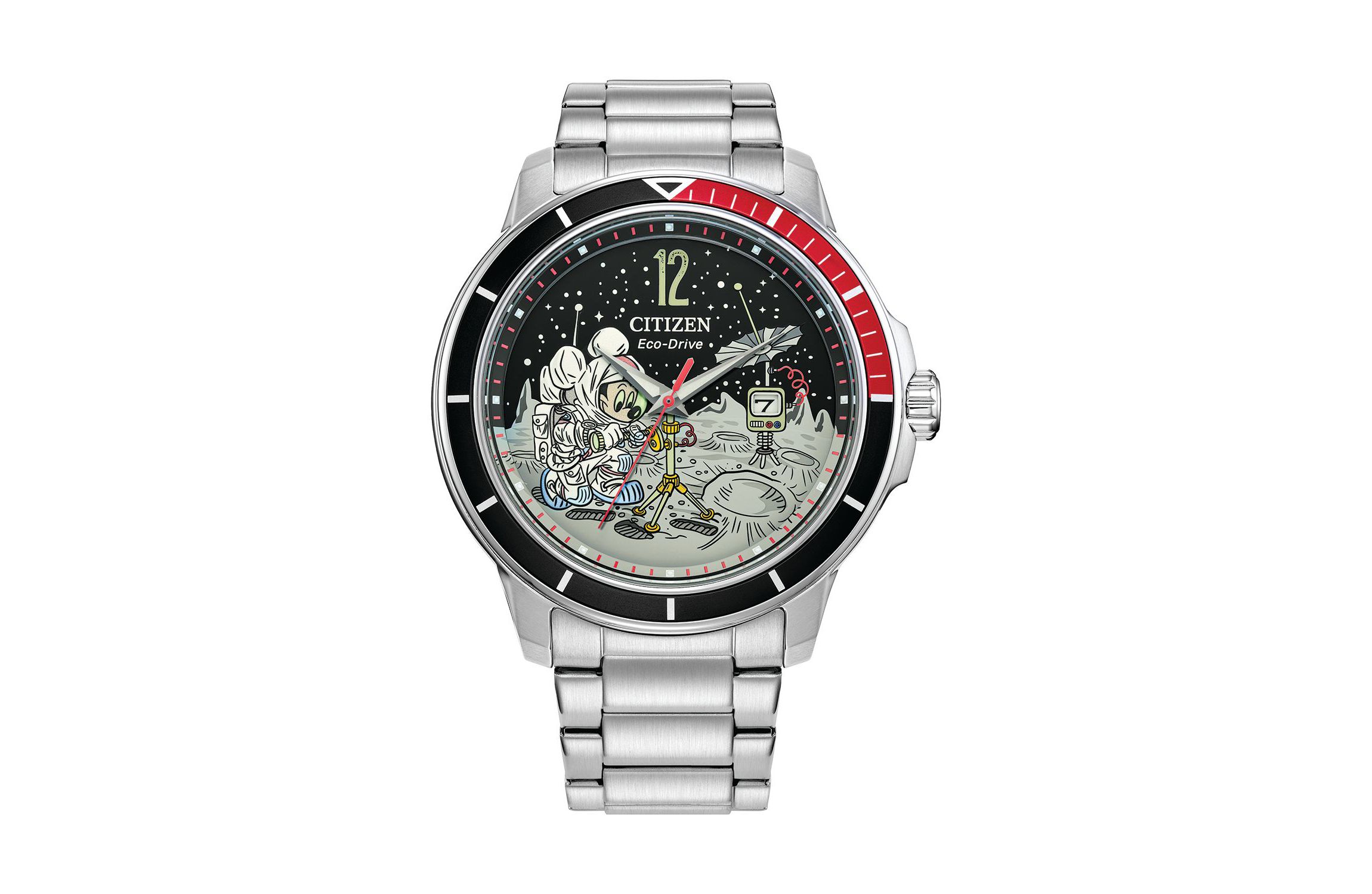 Mens Mickey Mouse & Friends Mickey Mouse Bracelet 42mm