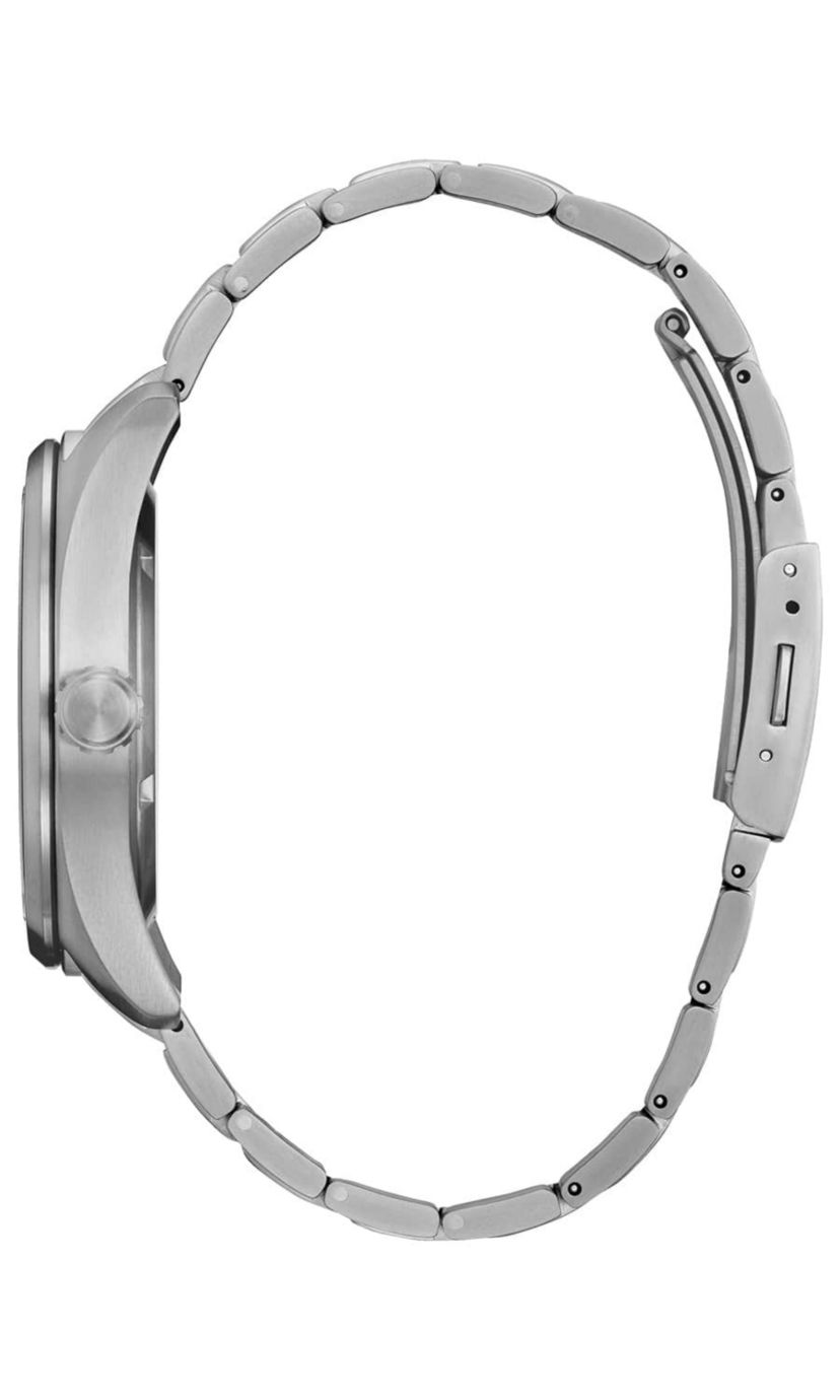 Citizen Eco-Drive Mens Garrison Silver-tone Super Titanium™ Bracelet Watch, 42mm