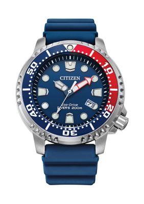 Citizen Eco-Drive Men's 44 Millimeter Promaster Dive Blue Strap Watch