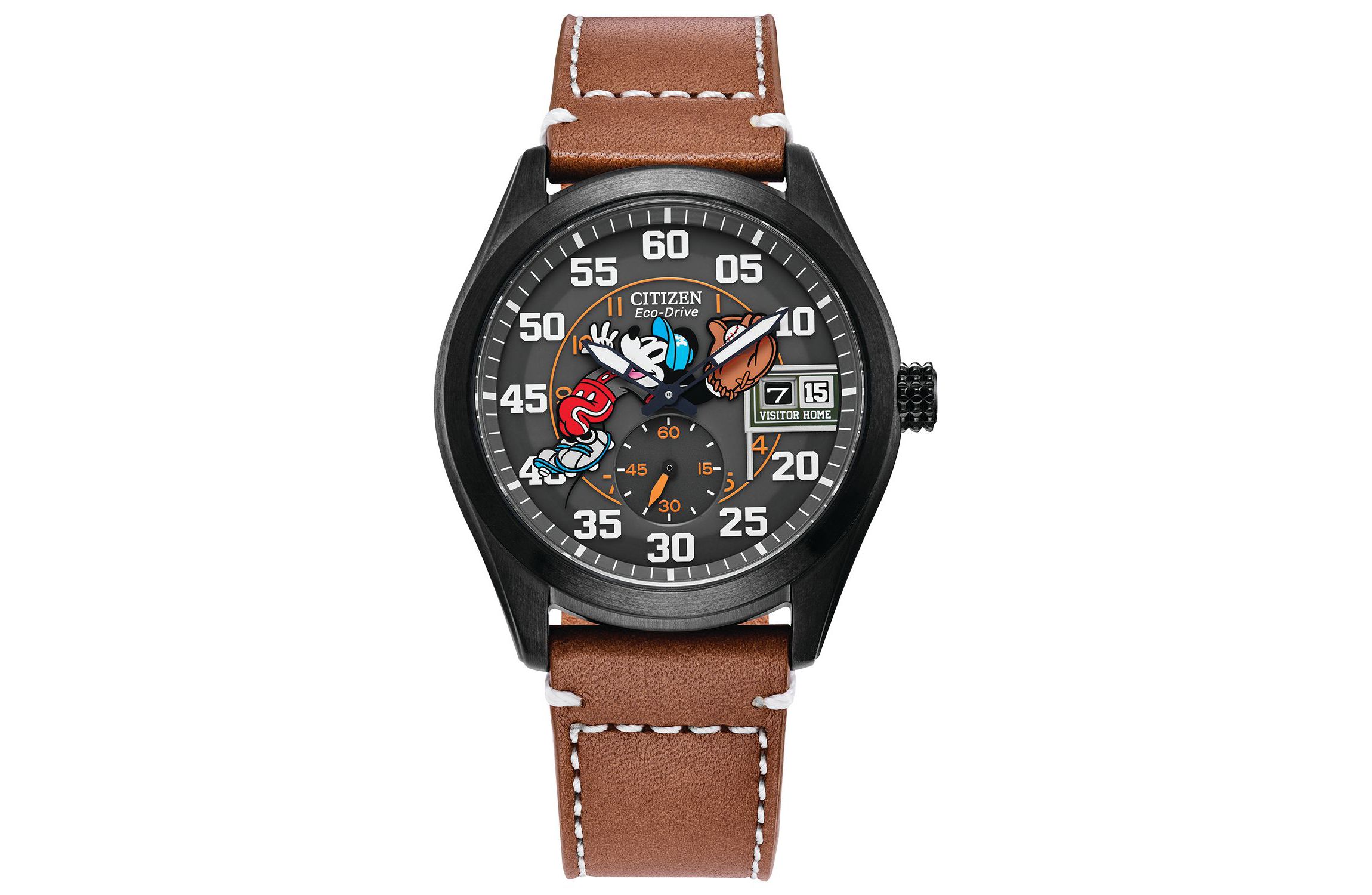Mens Disney Mickey Sport Strap Watch 43mm
