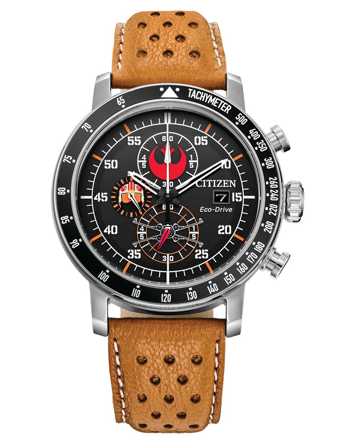 Mens Star Wars Rebel Pilot Strap Watch 44mm