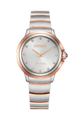 Citizen Women's Ceci Two Tone Stainless Steel Bracelet Watch