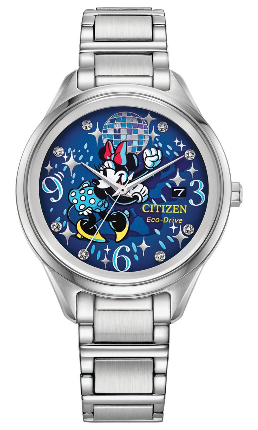 Womens Disney Minnie Mouse Bracelet Watch 37mm