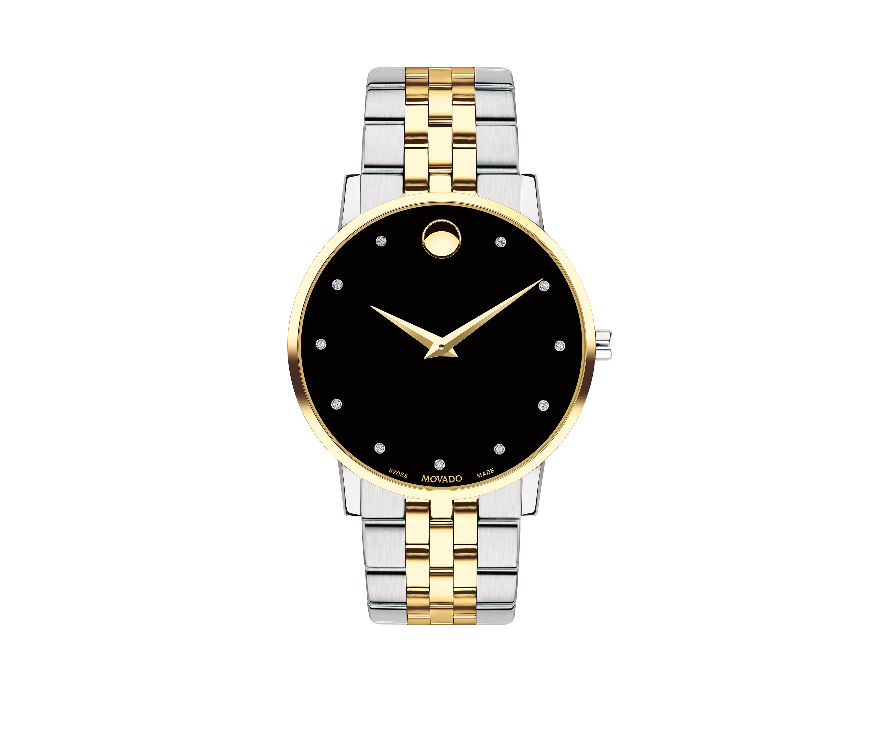 Two-Tone Stainless Steel Museum Classic Bracelet Watch