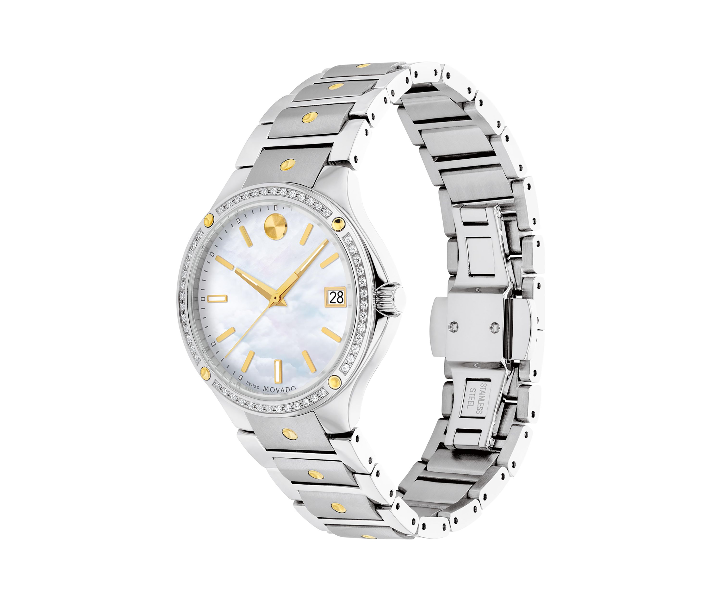 Two Tone Bracelet Watch