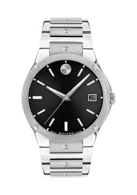 Movado Men's Stainless Steel Bracelet Watch