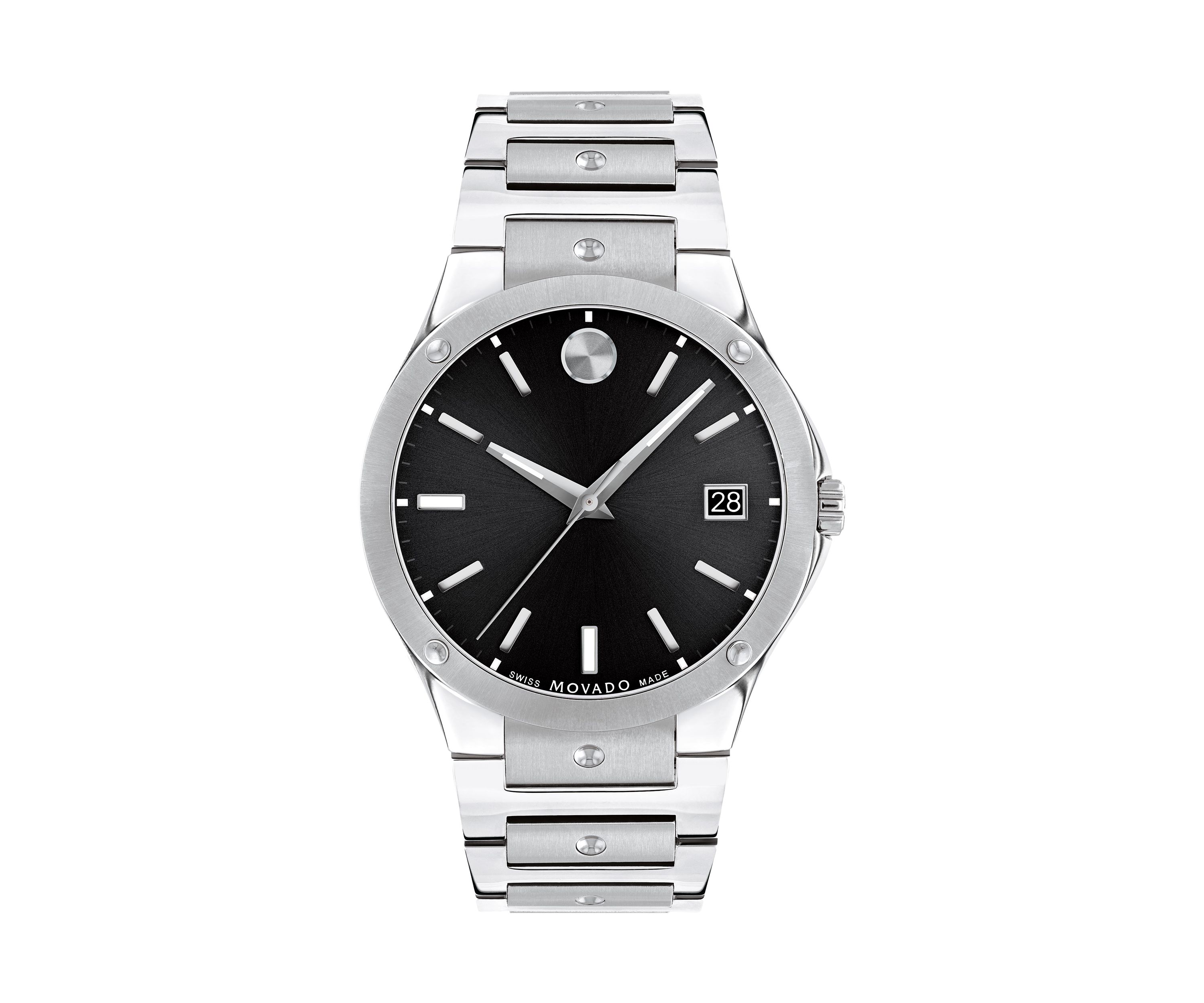 Mens Stainless Steel Bracelet Watch