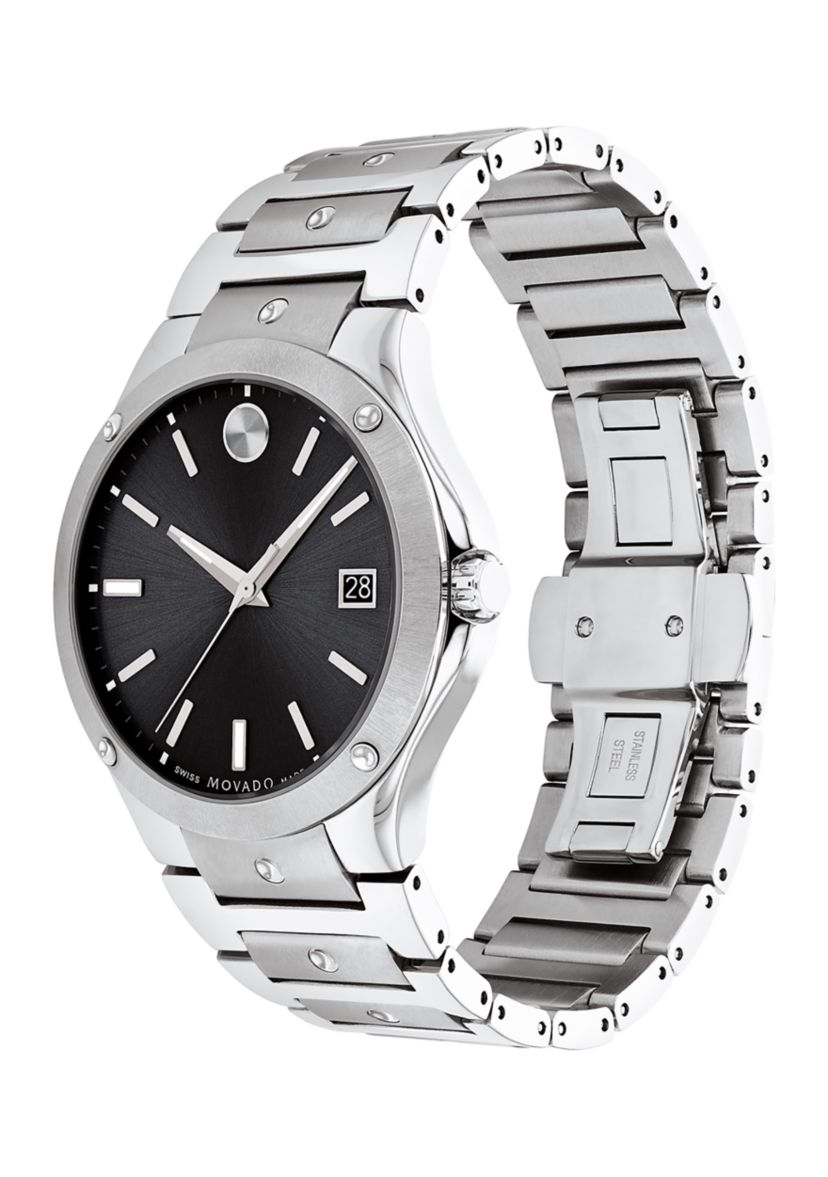 Mens Stainless Steel Bracelet Watch