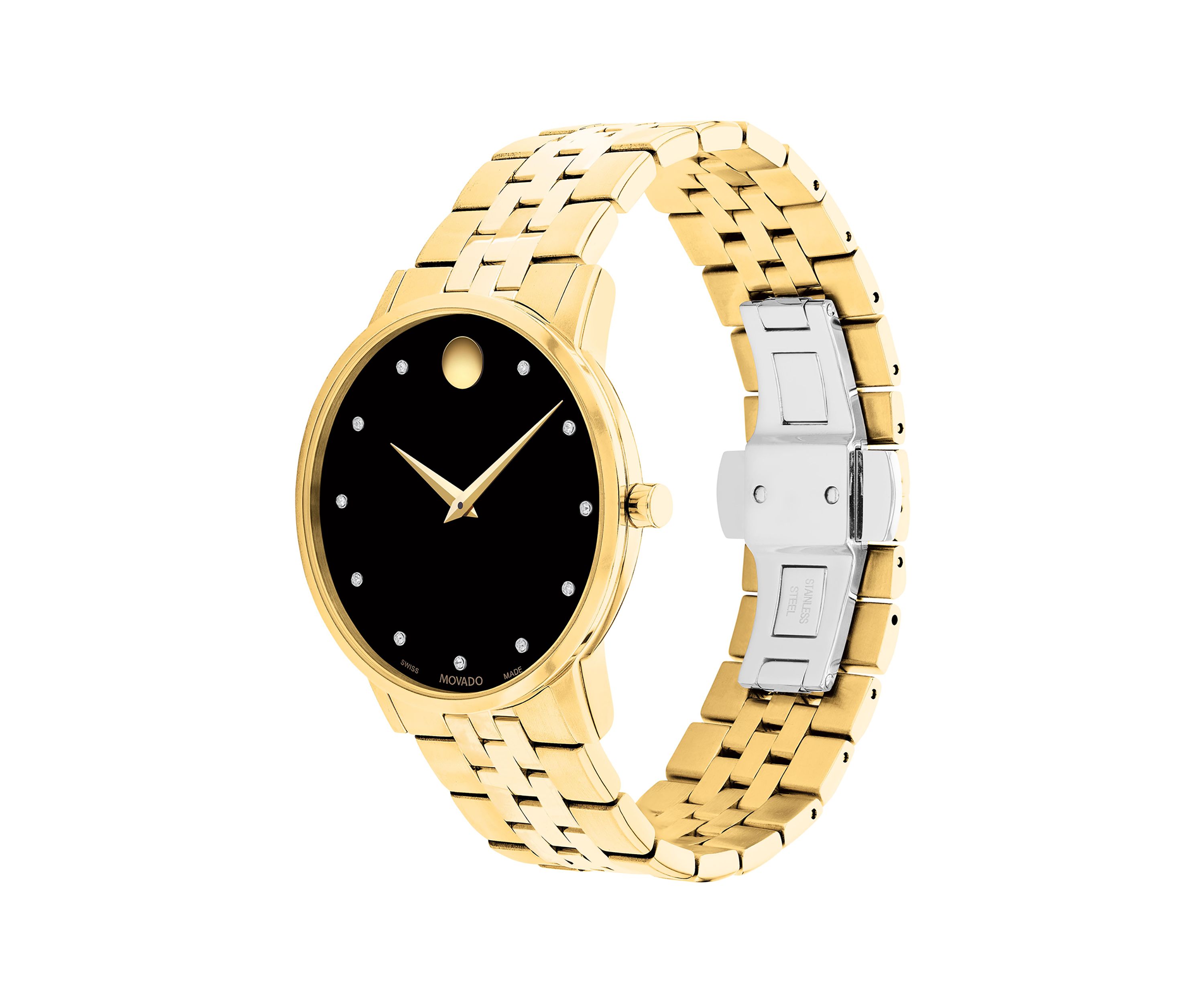 Gold Tone Bracelet Watch