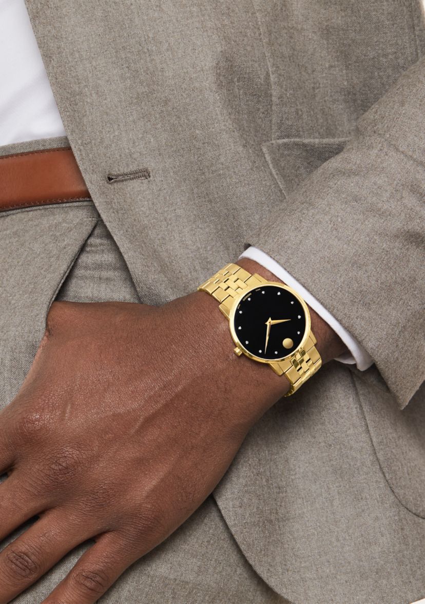 Gold Tone Bracelet Watch