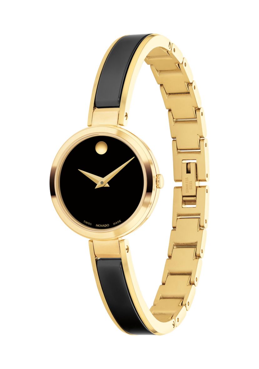 Womens Black Dial Watch