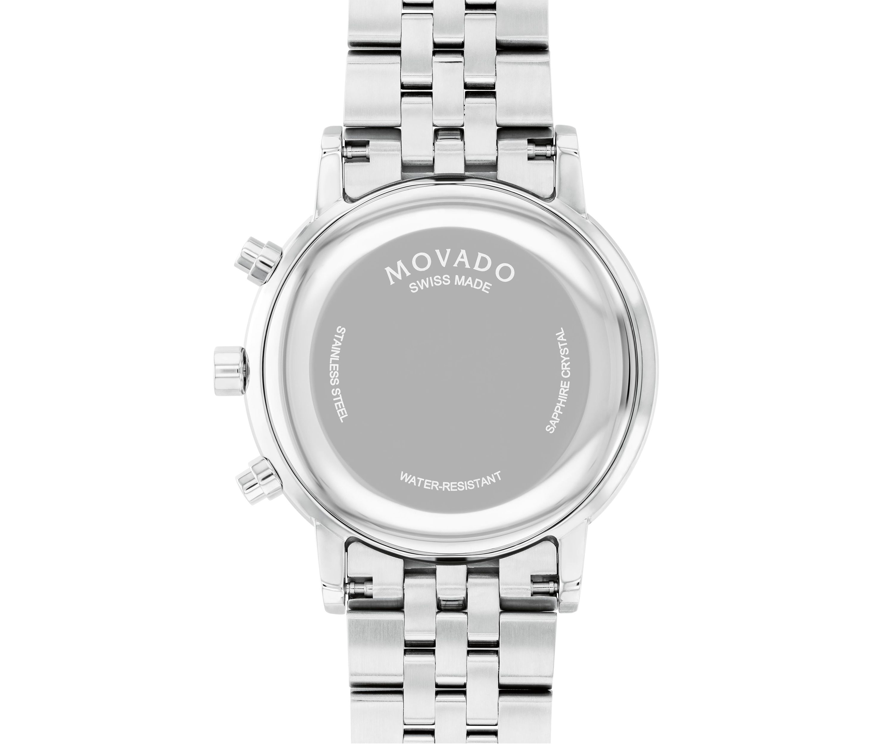 Mens Core Museum Classic Chrono Sterling Silver Bracelet