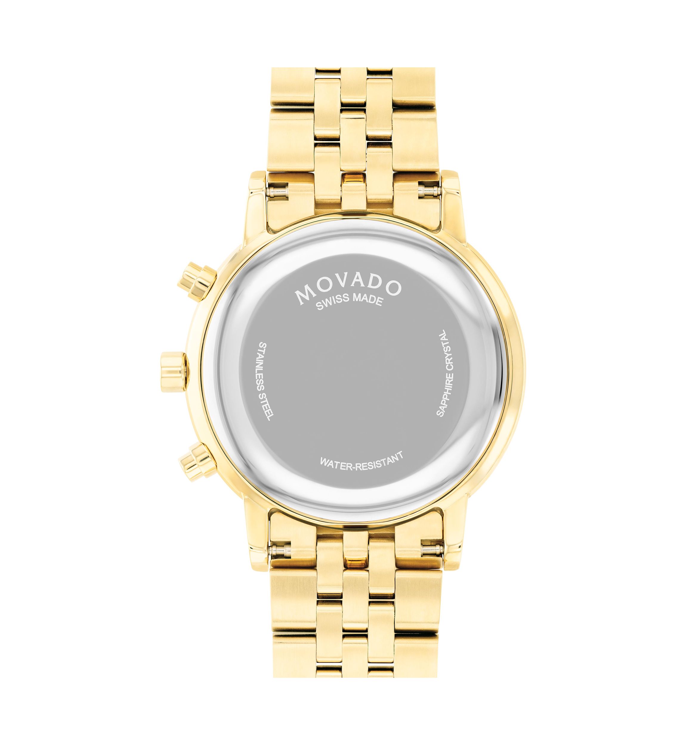 Mens Core Museum Classic Chrono Gold Bracelet