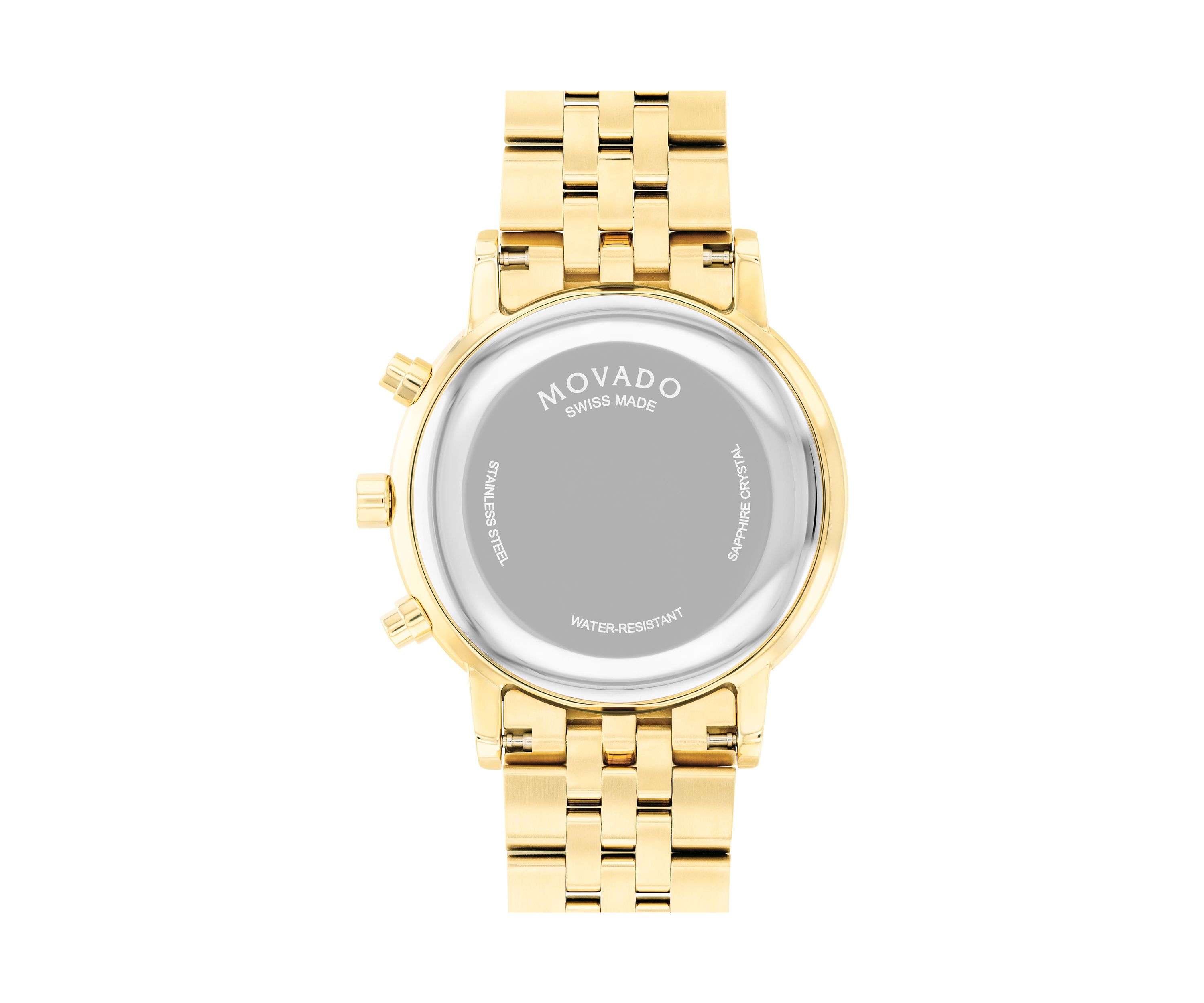 Mens Core Museum Classic Chrono Gold Bracelet