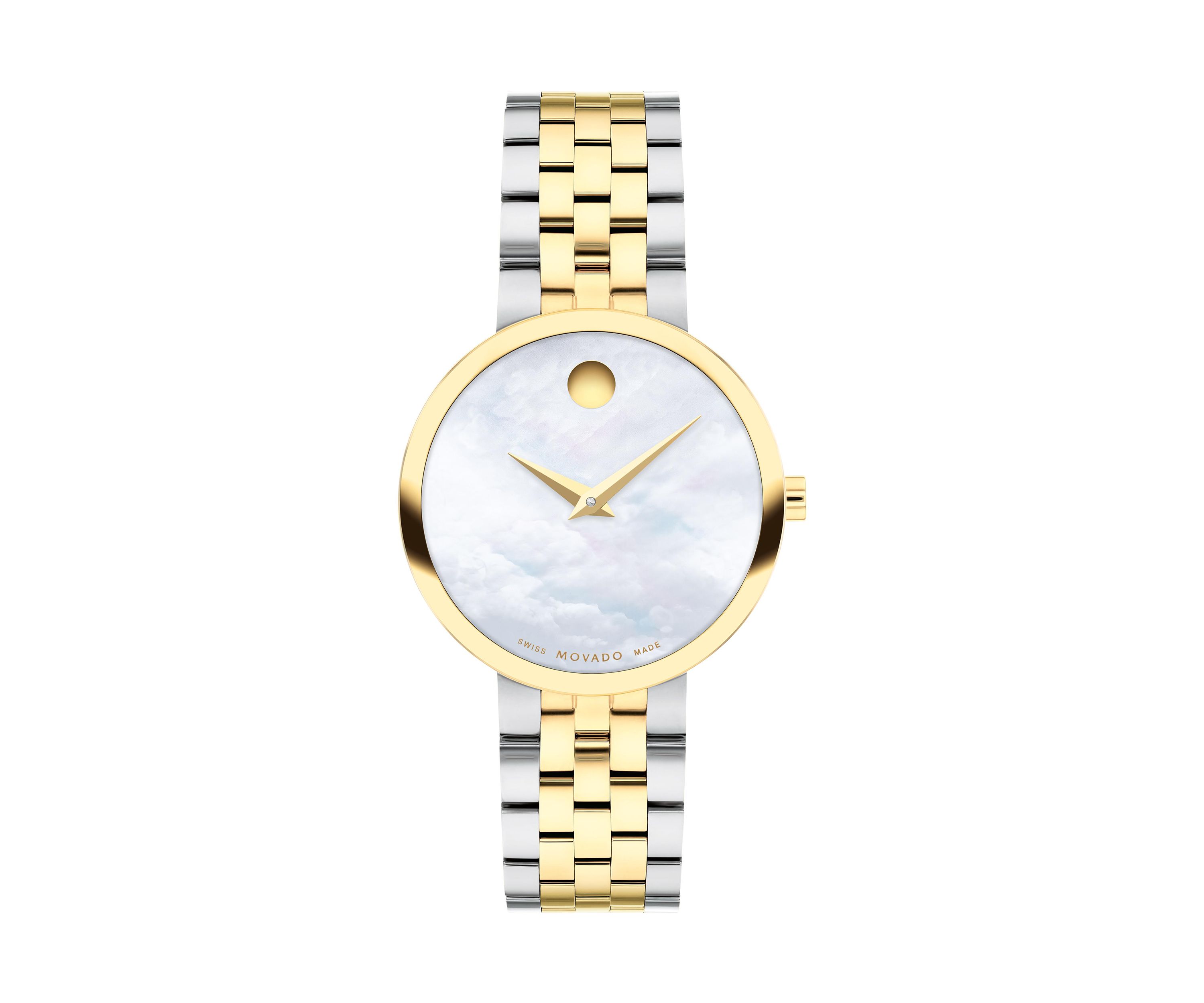 Core Museum Classic Multilink Two Tone Watch 