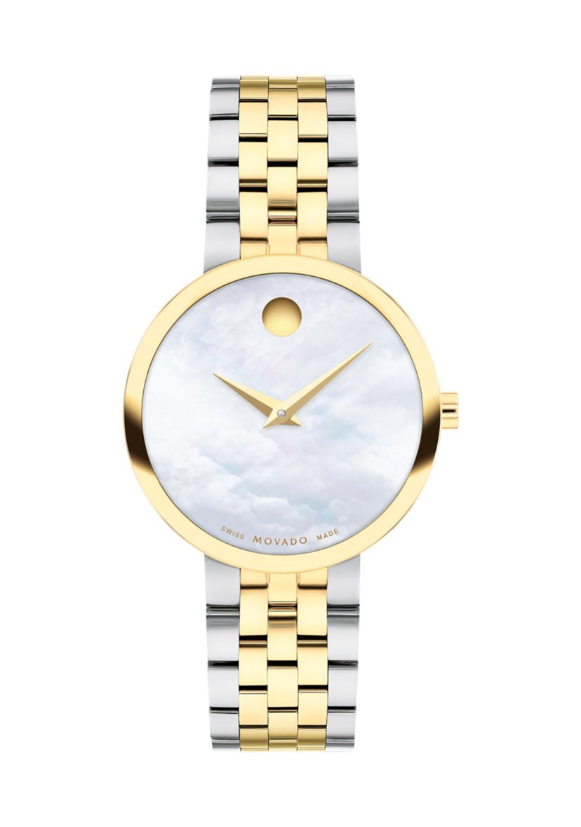 Core Museum Classic Multilink Two Tone Watch 