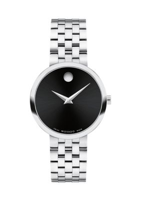 Movado Core Museum Classic Multilink Sterling Silver Watch