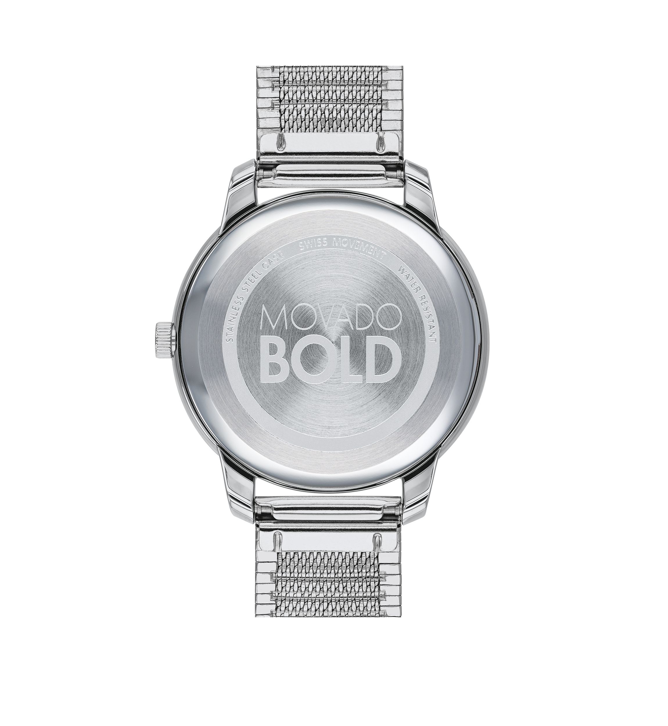Thin Stainless Steel BOLD Mesh Bracelet Watch