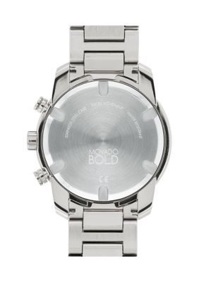 Bold Blue Dial Bracelet Watch 