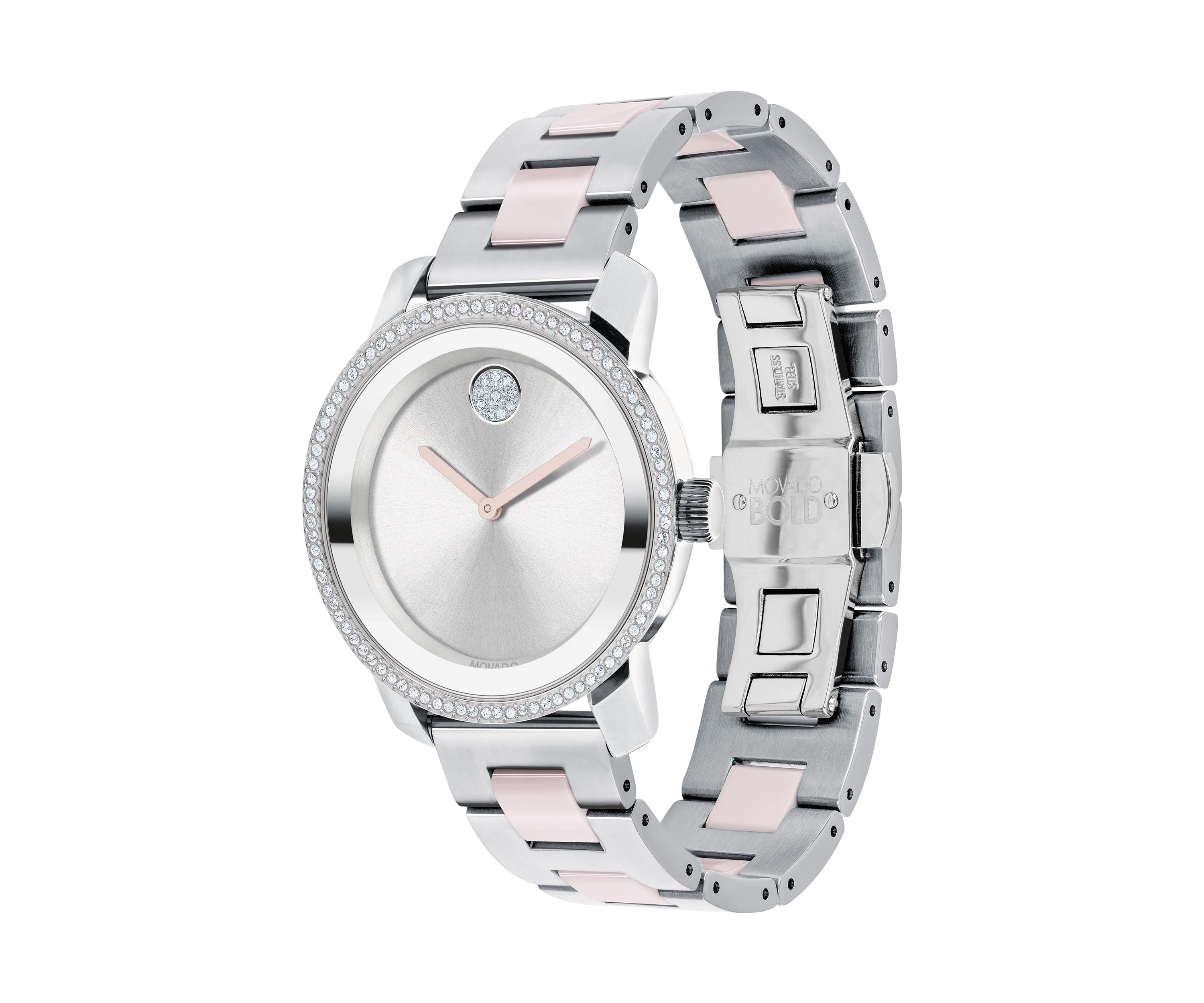 Silver Dial Bracelet Watch 