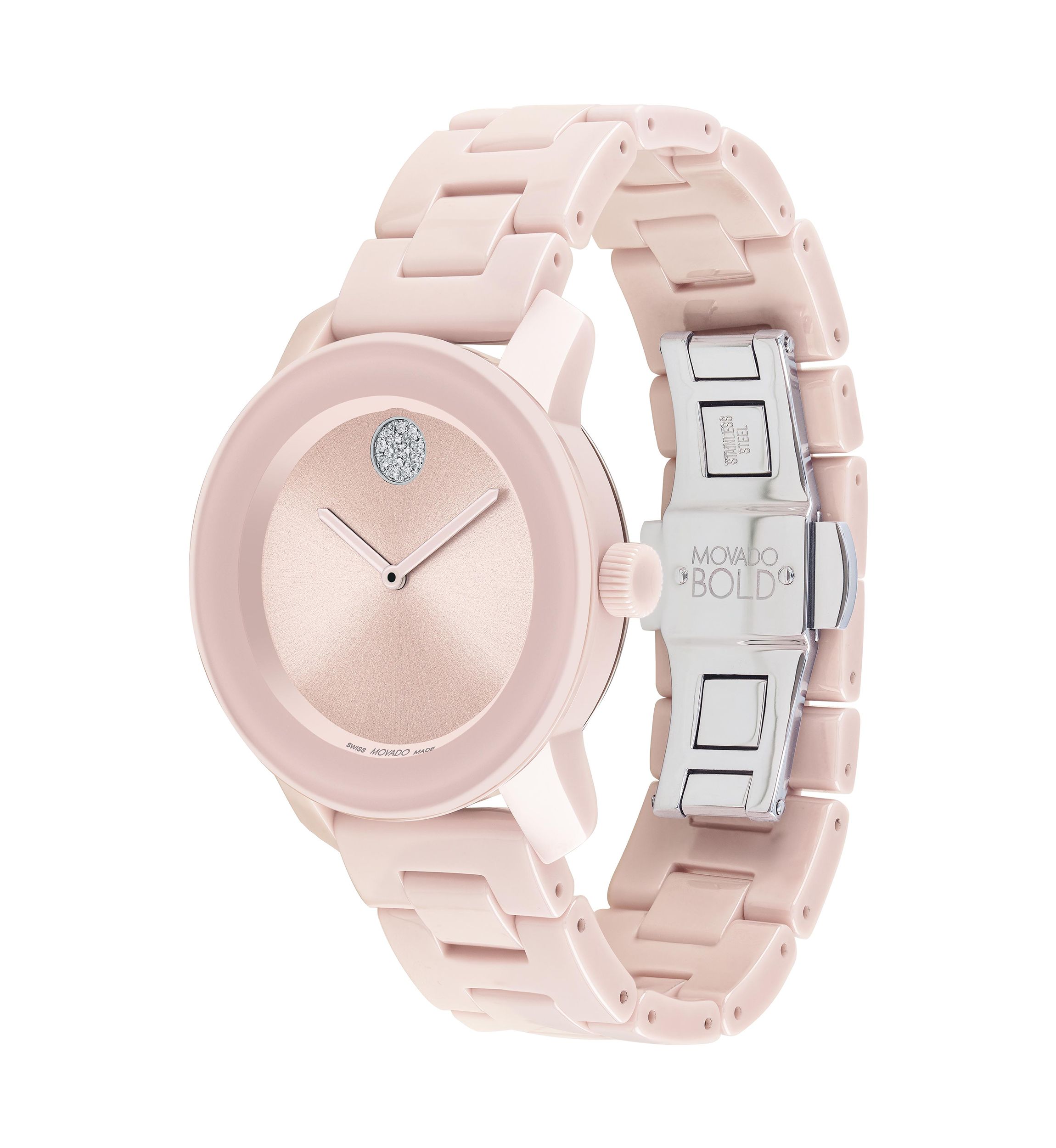 Bold Iconic Metals Blush Watch