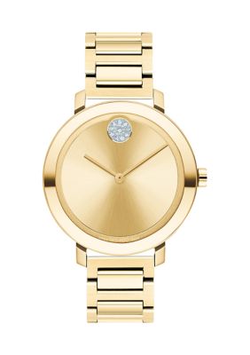 Movado Women's Bold Evolution Gold Tone Watch