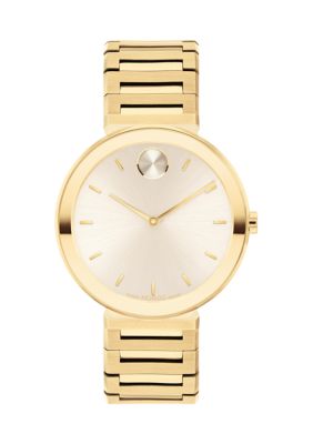 Movado Women's Bold Horizon Beige Dial Watch