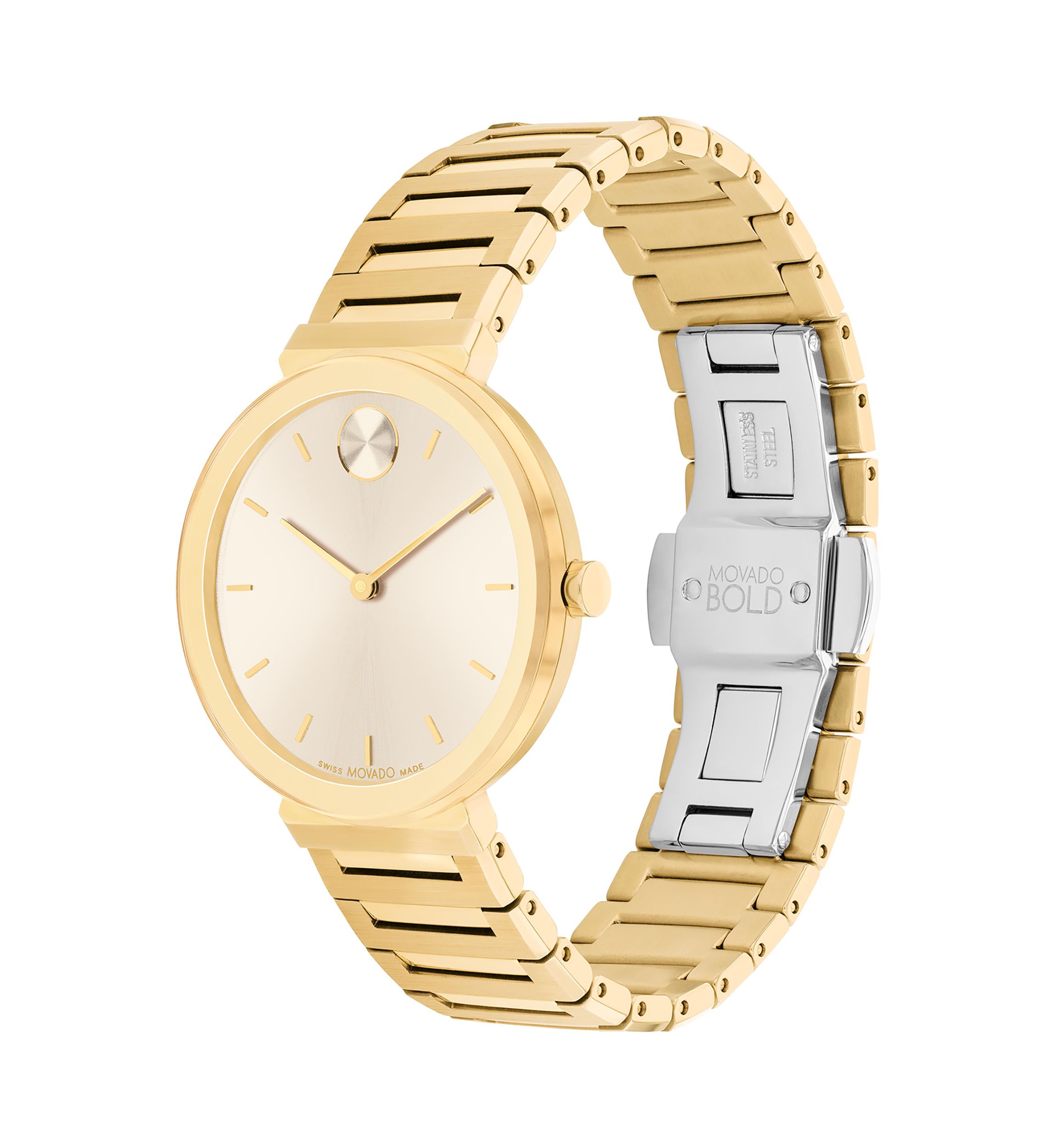 Womens Bold Horizon Beige Dial Watch
