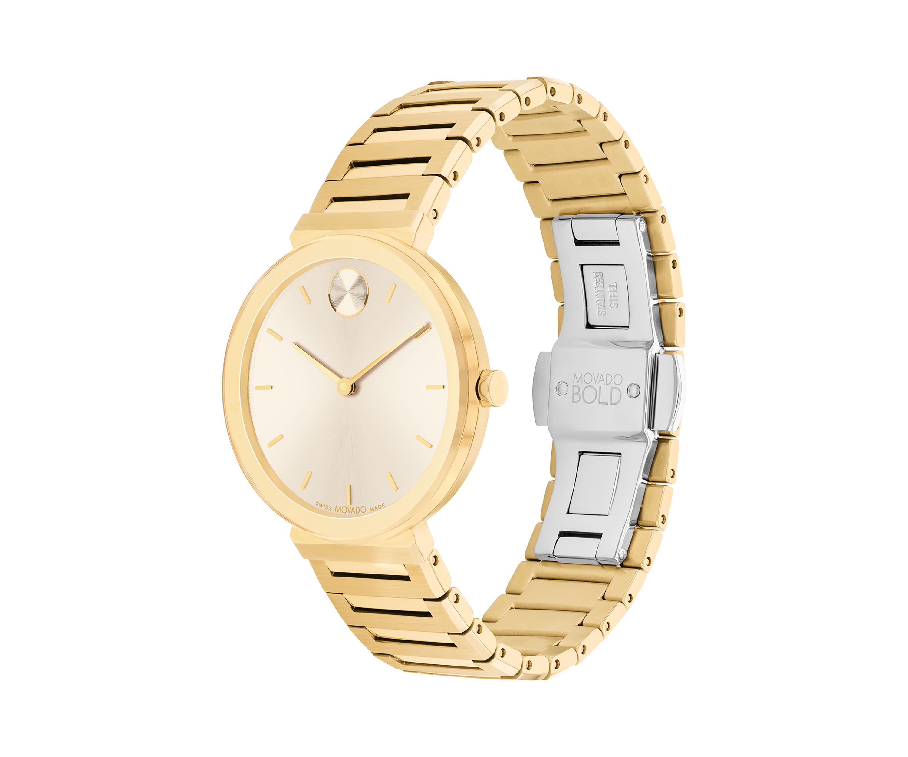 Womens Bold Horizon Beige Dial Watch