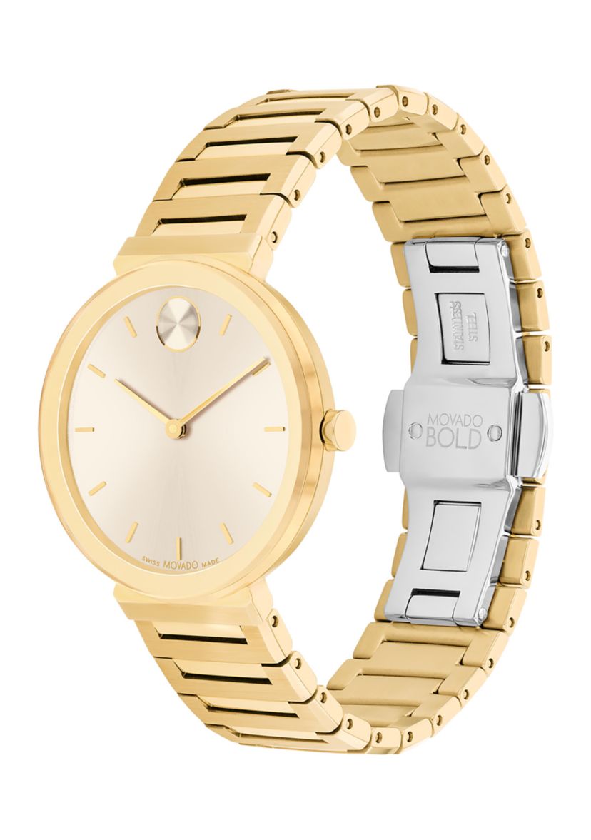 Womens Bold Horizon Beige Dial Watch