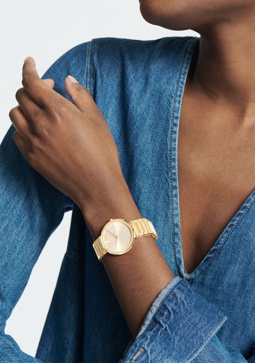 Womens Bold Horizon Beige Dial Watch